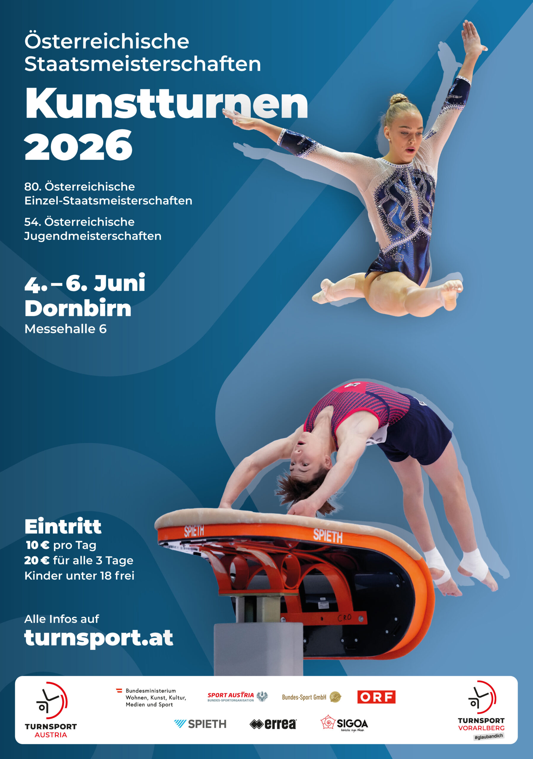 Staatsmeisterschaft + Österreichische Jugendmeisterschaft Kunstturnen